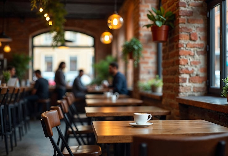 Cafes and retail street within Life Republic township