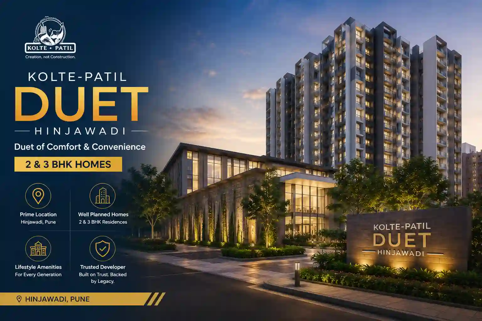 Kolte-Patil Duet Hinjewadi Residential Apartments