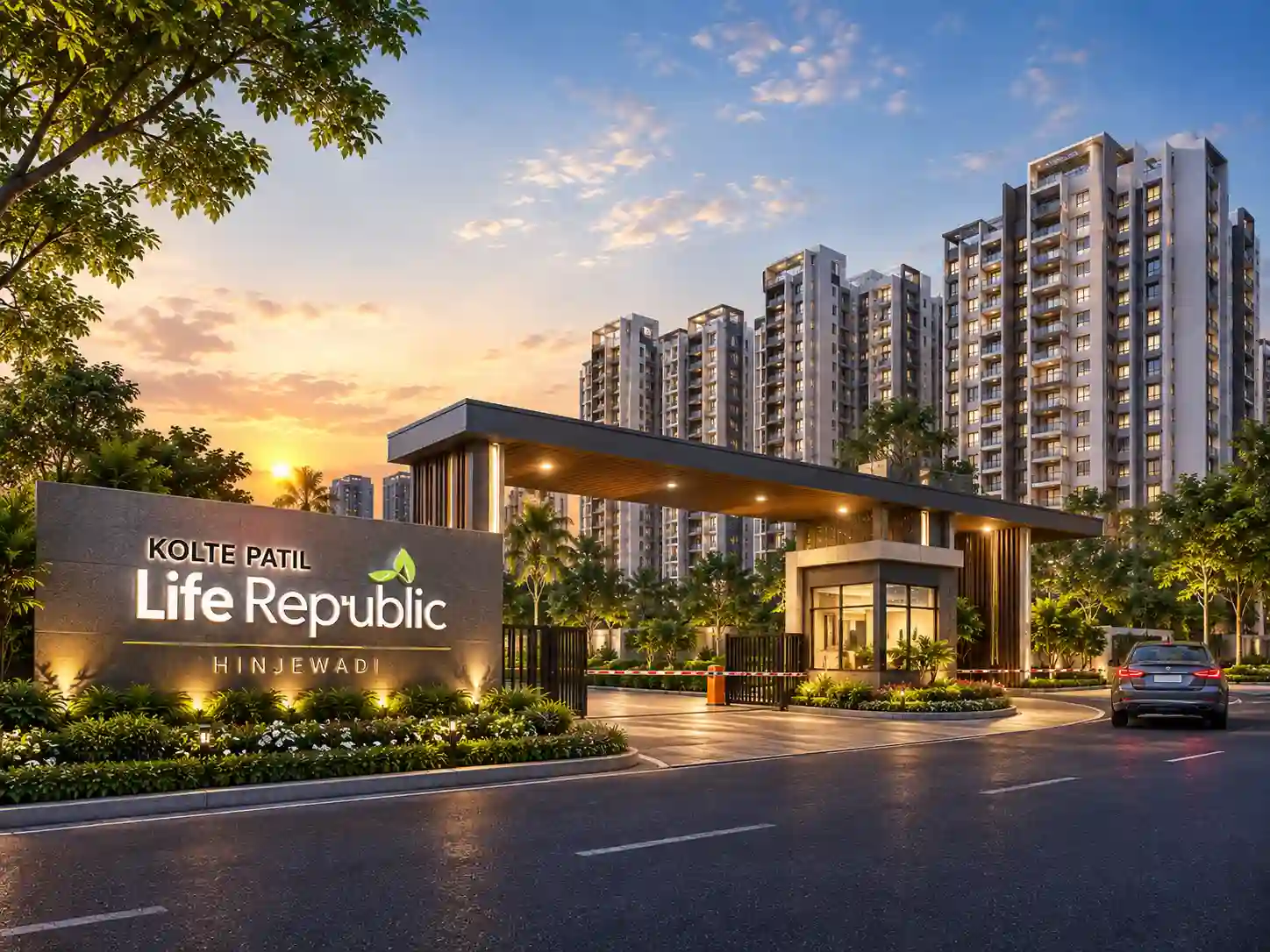 Kolte Patil Life Republic Hinjewadi Township Overview